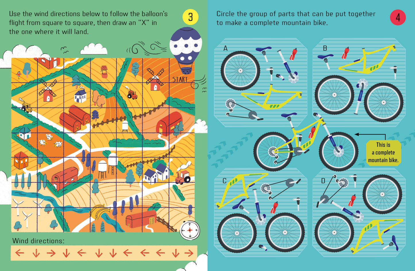 Things to do on a journey activity book