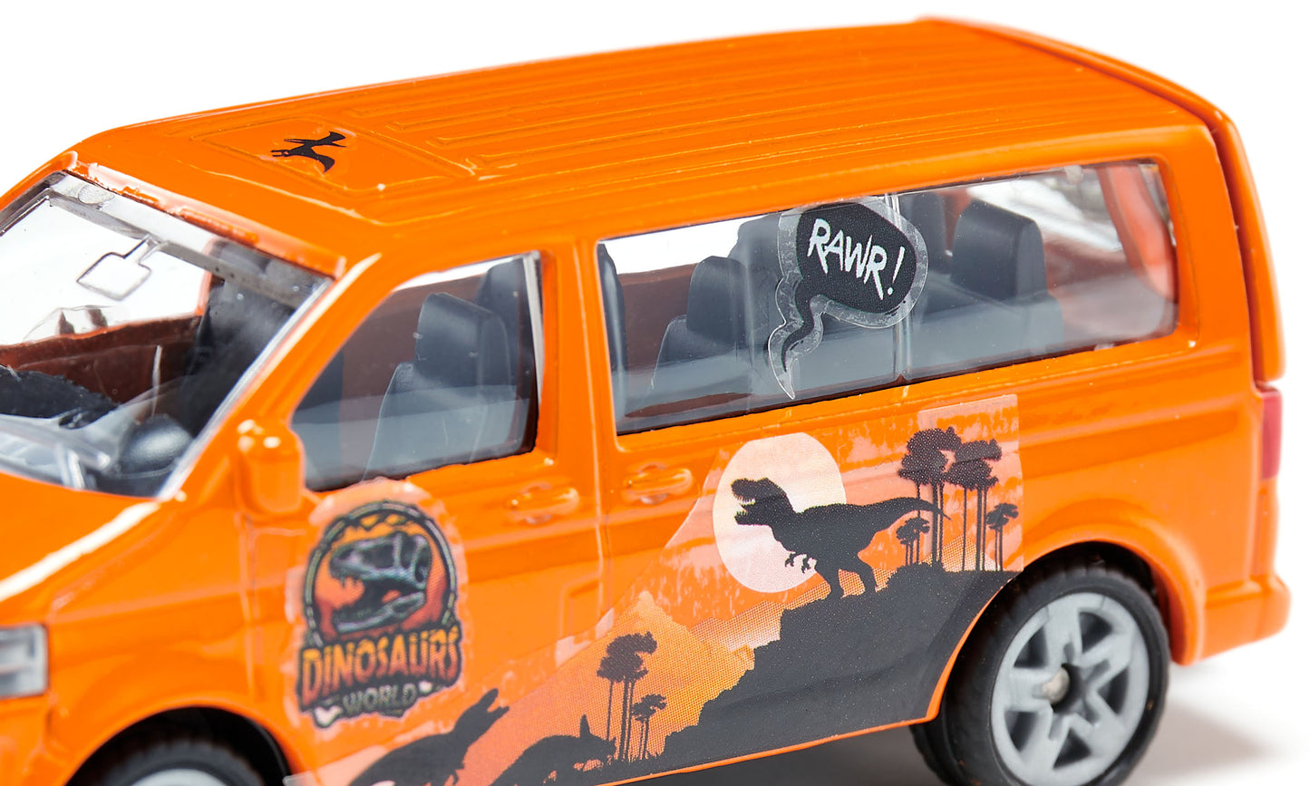 Siku VW Multivan with Dinosaur Stickers