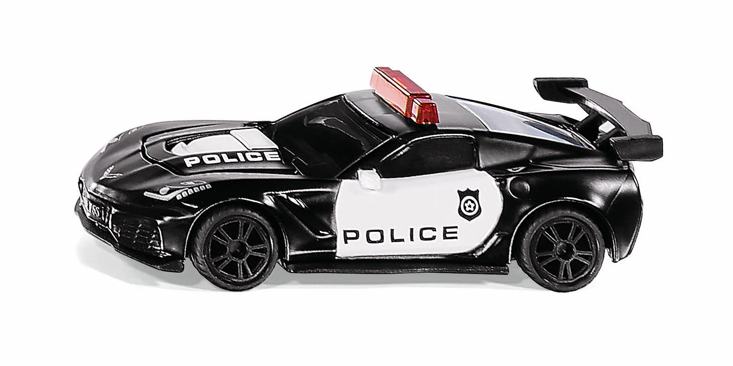 Siku Chevrolet Corvette Zr1 Police Car