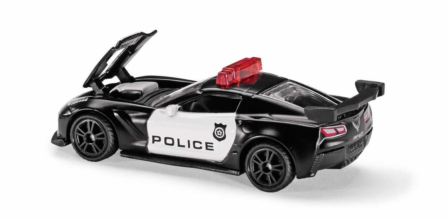 Siku Chevrolet Corvette Zr1 Police Car