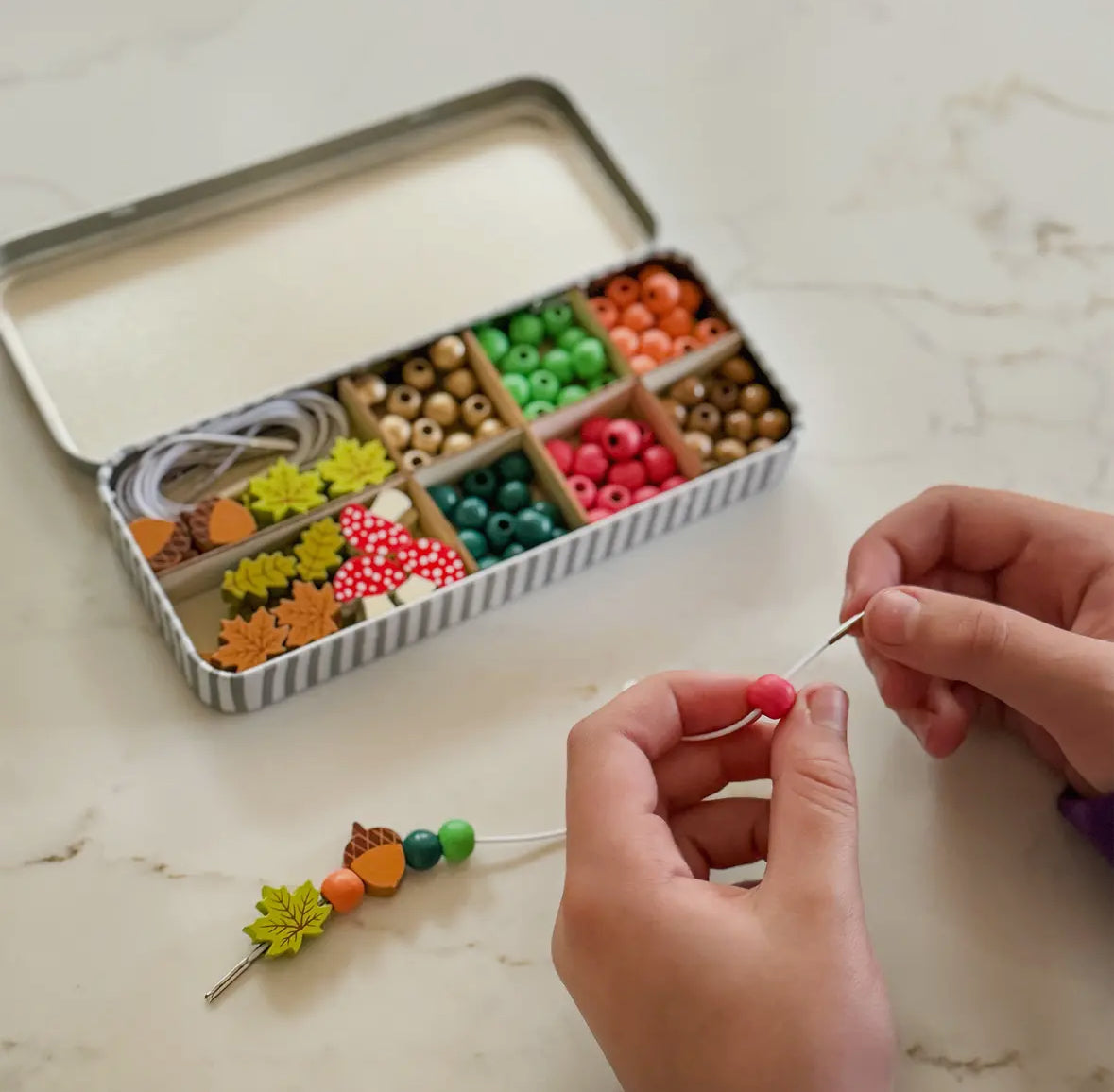 Make Your Own Forest Bracelet Tin