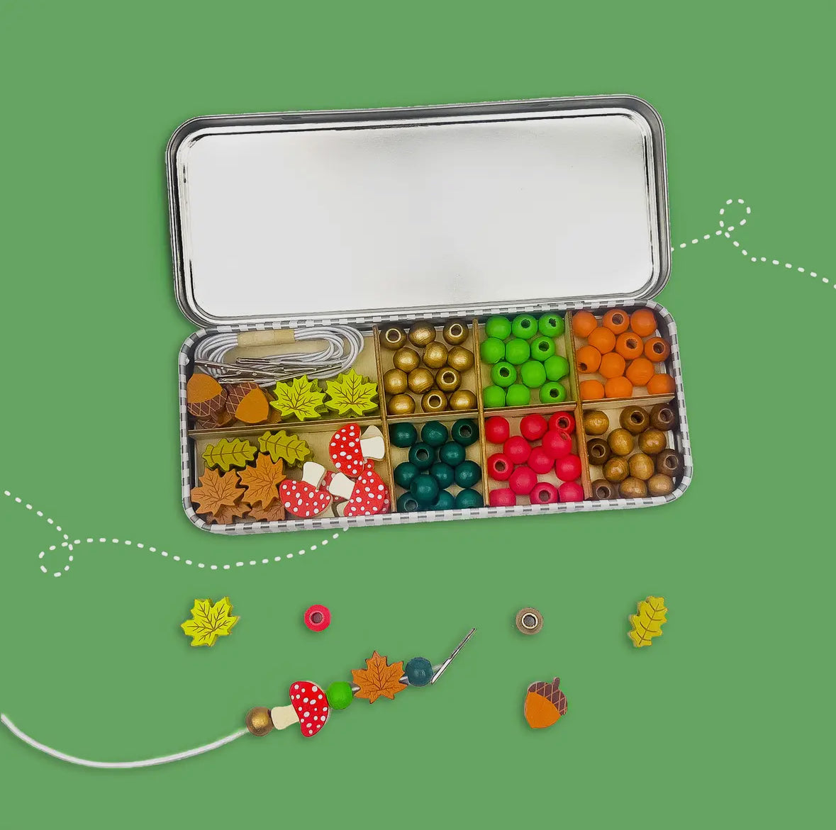 Make Your Own Forest Bracelet Tin