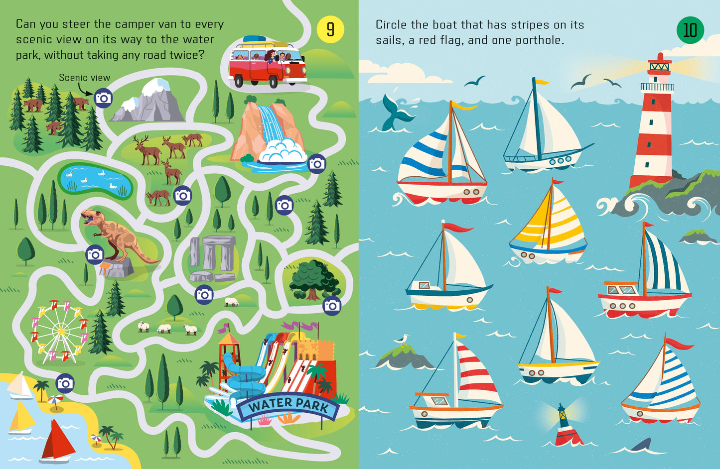 Things to do on a journey activity book
