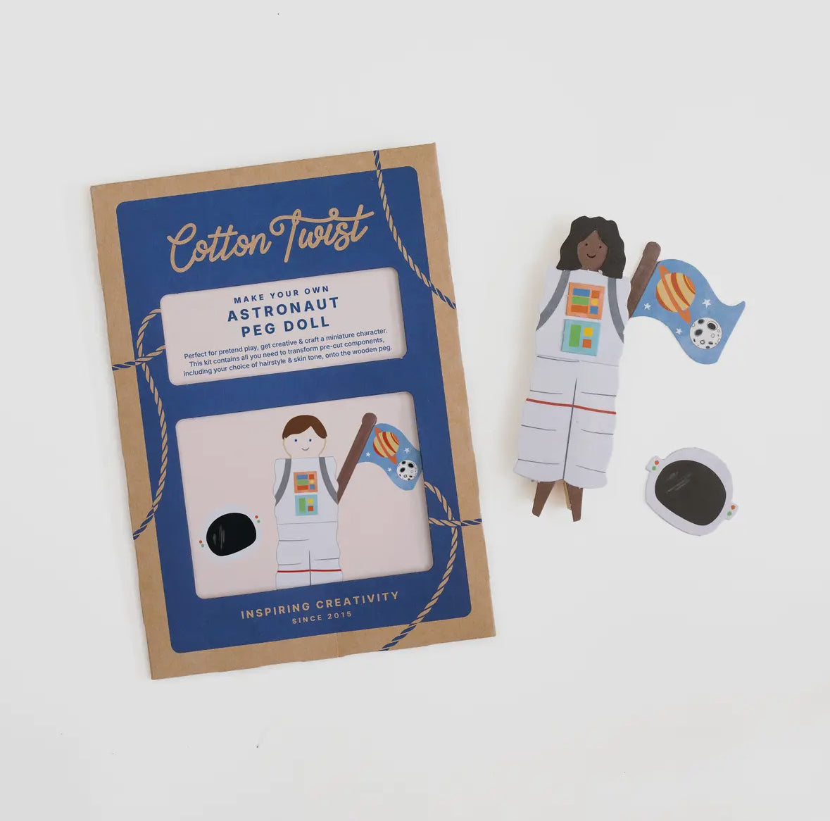 Make Your Own Astronaut Peg Doll