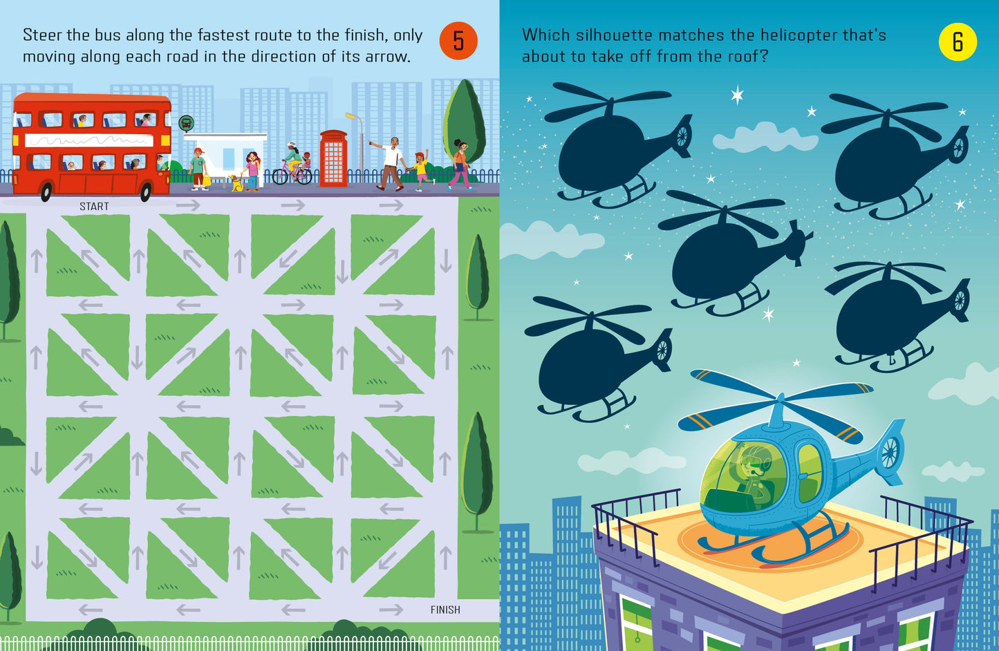 Things to do on a journey activity book