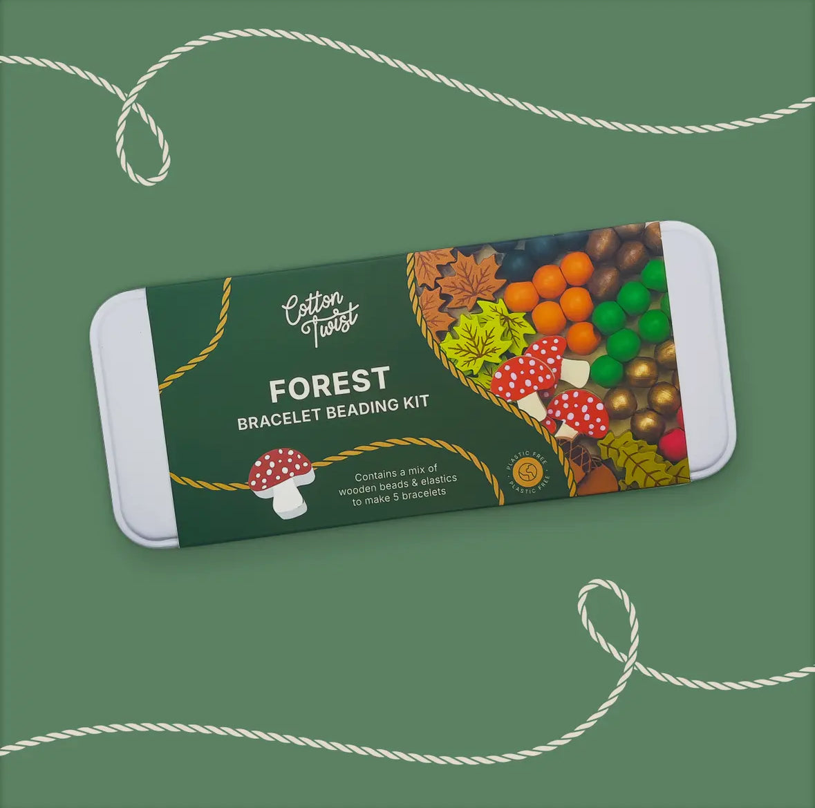 Make Your Own Forest Bracelet Tin