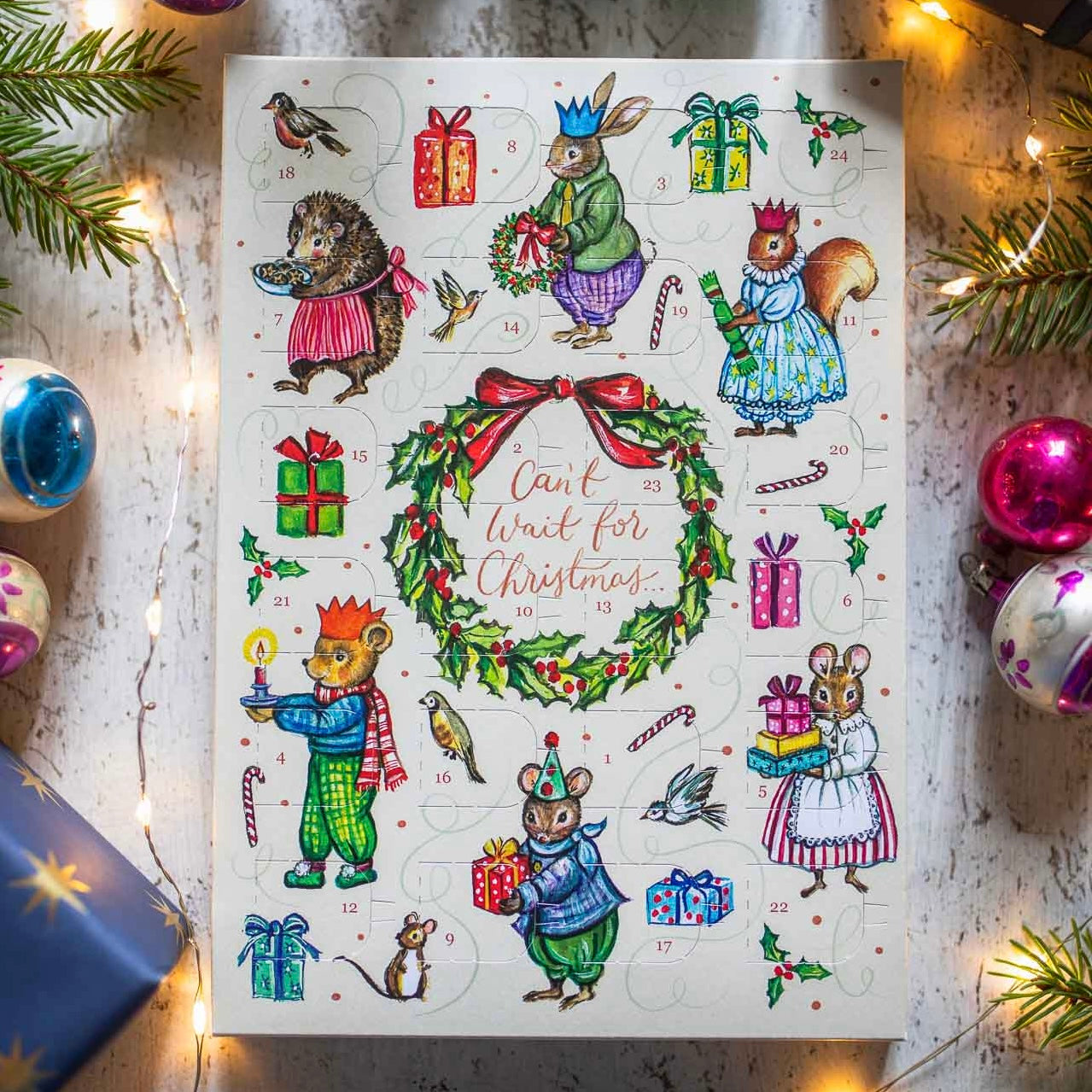 Amy Swann x Chocolate Gift Company Chocolate Calendar