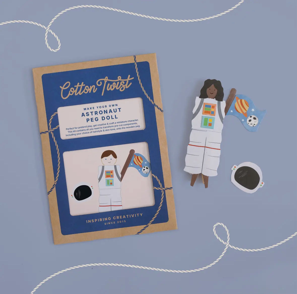 Make Your Own Astronaut Peg Doll