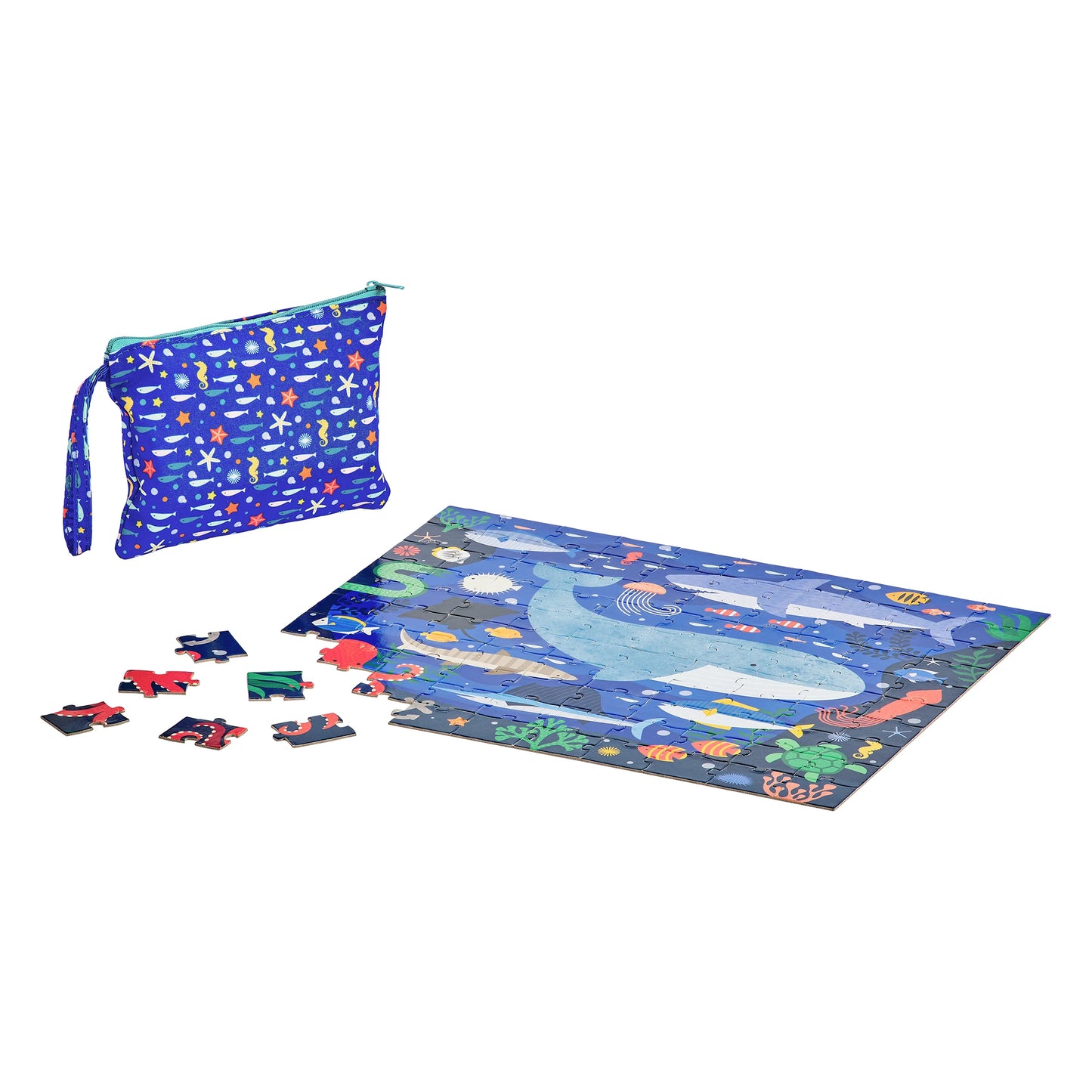 Two Sided Animal Under The Sea On-The-Go Puzzle