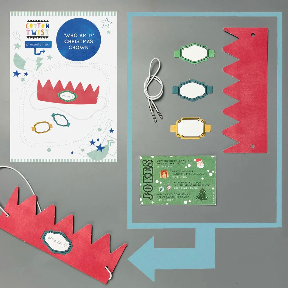 Make Your ‘Who Am I?’ Christmas Crown