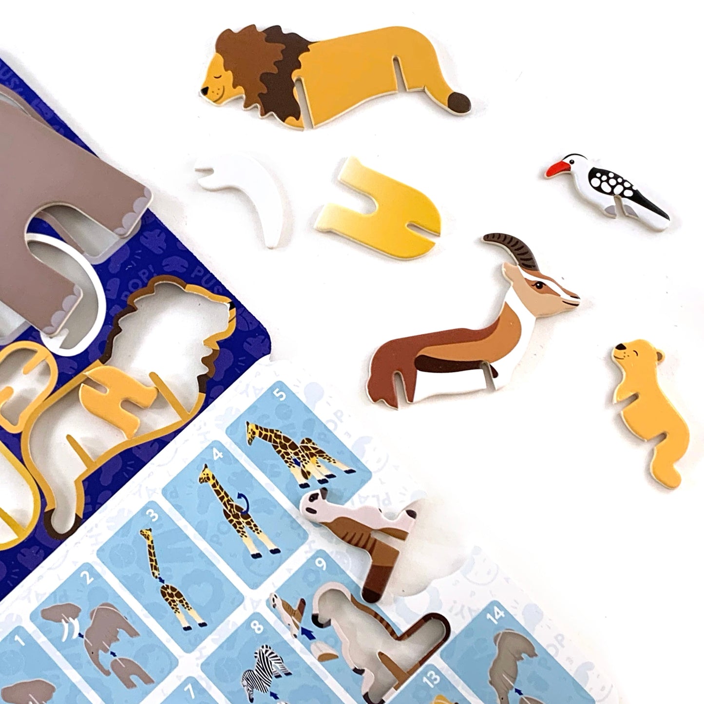 Playpress Savannah Animals Playset