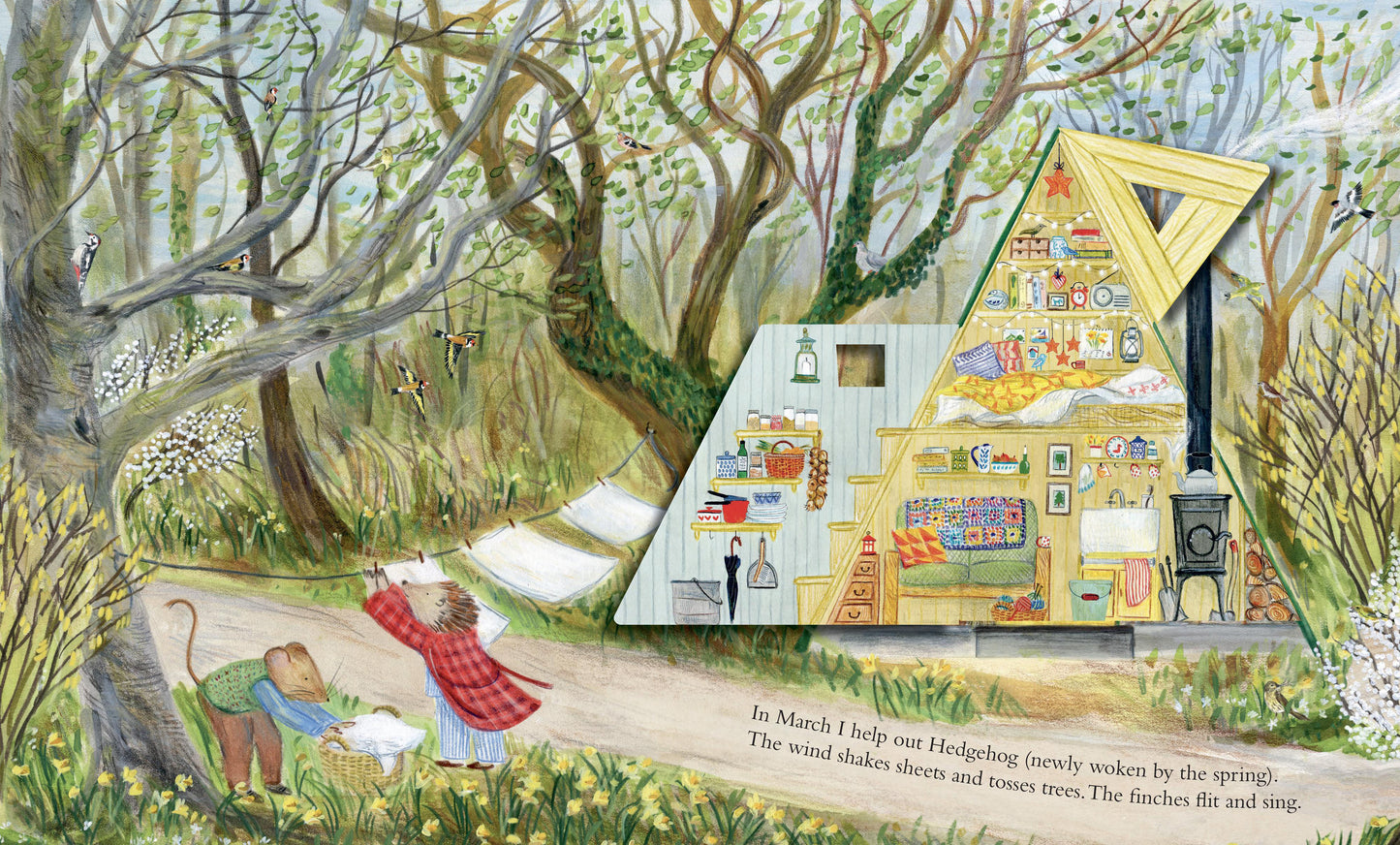 Mouse’s Wood Board Book