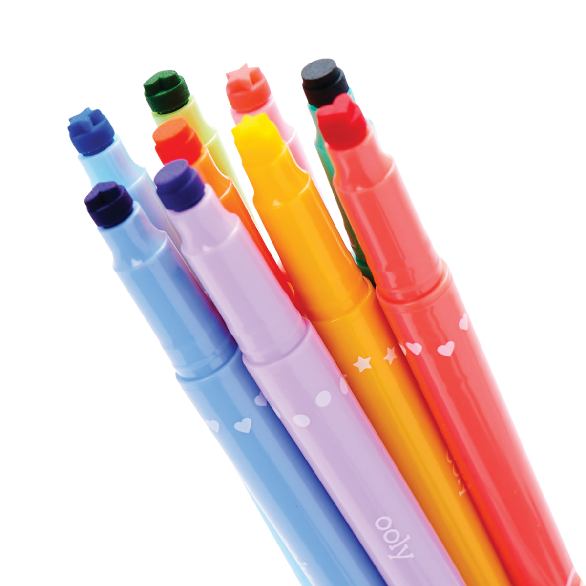 Ooly Confetti Stamp Double Ended Marker Pens