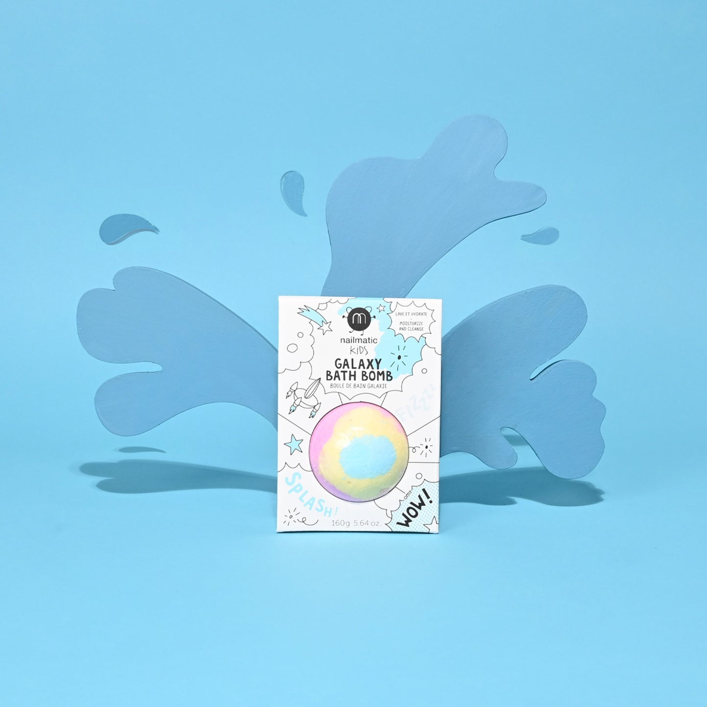 Multicoloured Galaxy Bath Bomb