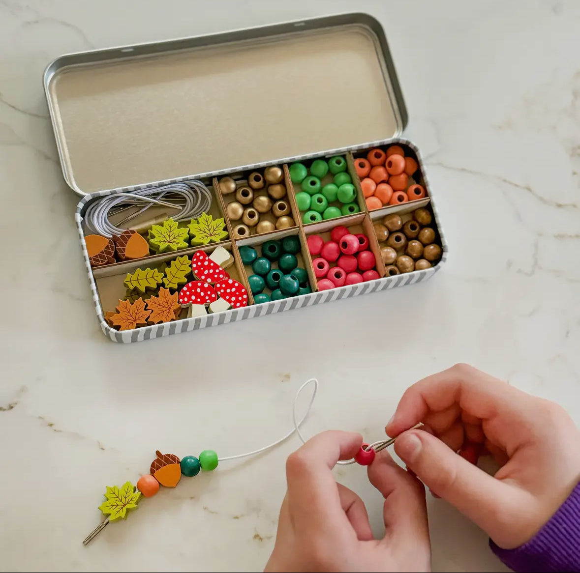 Make Your Own Forest Bracelet Tin
