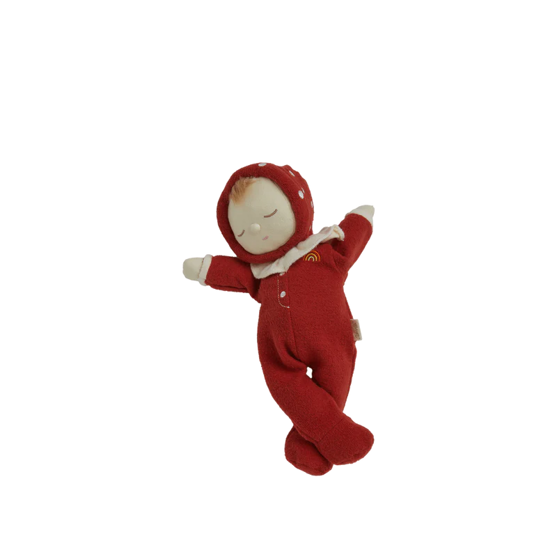 Dozy Dinkums Toadstool Moppet - Red