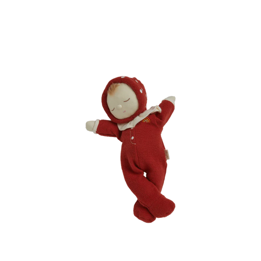 Dozy Dinkums Toadstool Moppet - Red