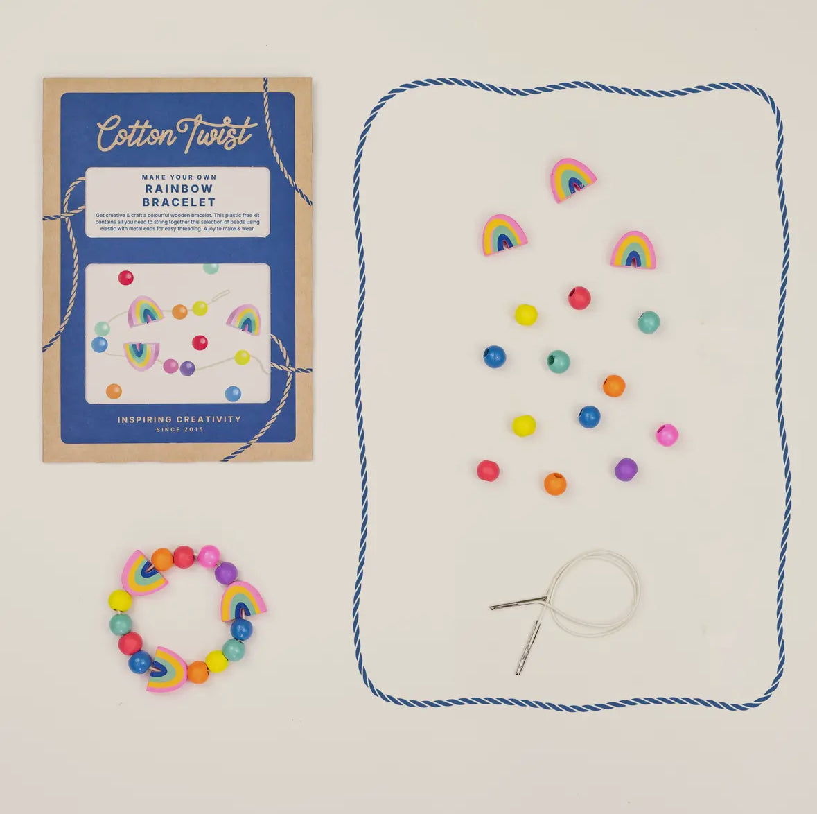 Make Your Own Rainbow Bracelet