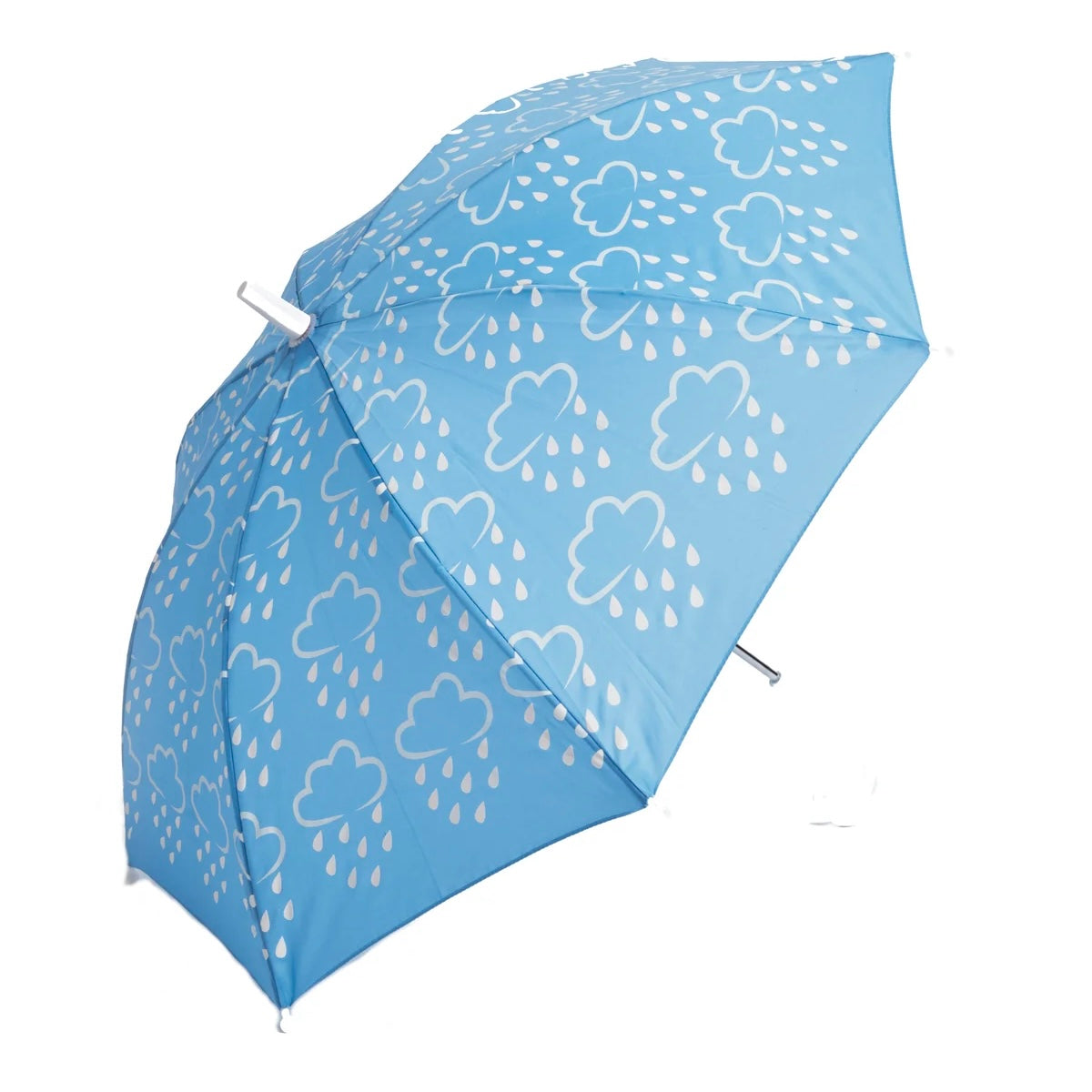 Colour Revealing Kids Umbrella - Baby Blue