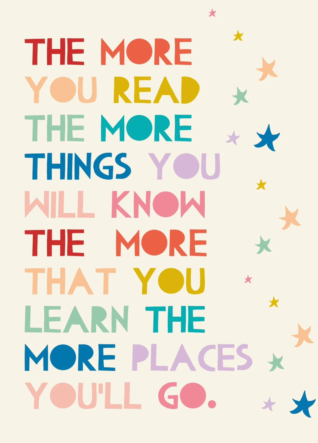 Oh The Places You’ll Go A4 Print