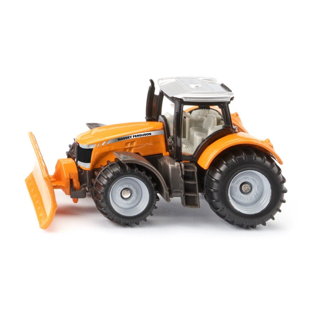 Siku Yellow Massey Ferguson Tractor with Snowplow