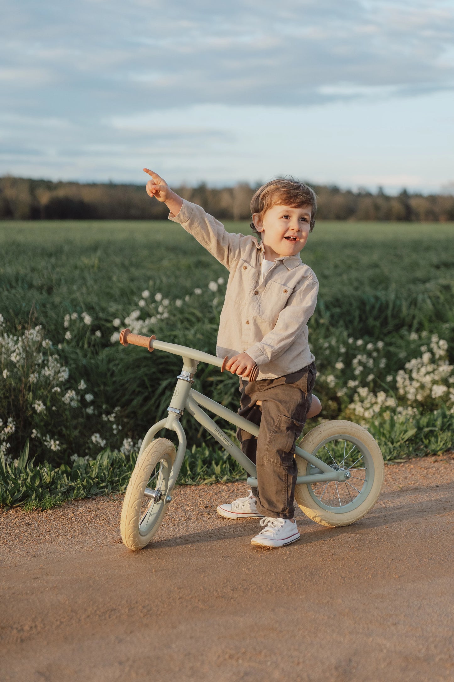 Little Dutch Balance Bike - Olive Green
