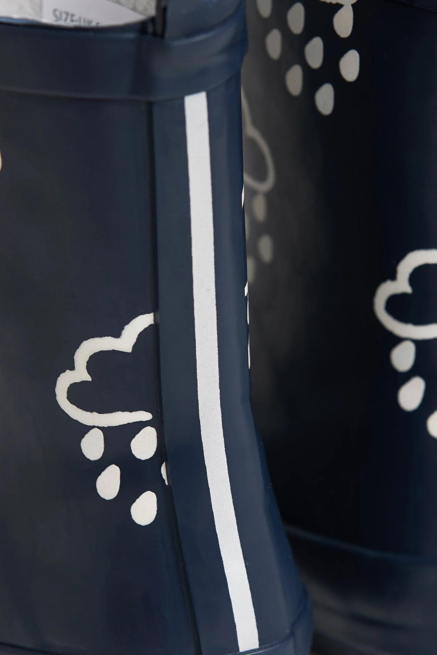 Colour Changing Kids Wellies - Navy