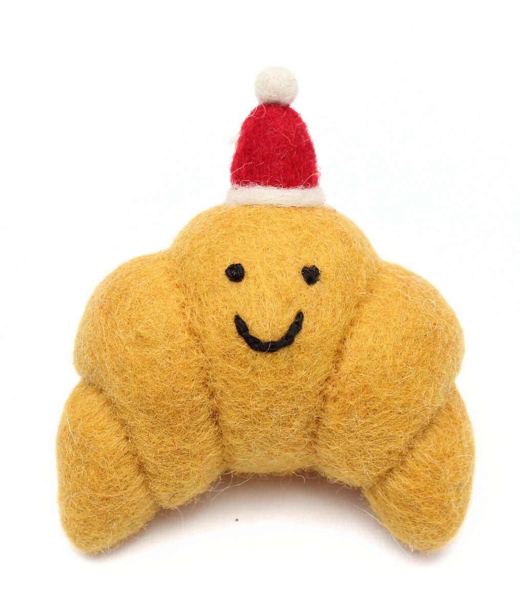 Croissant Christmas Tree Decoration