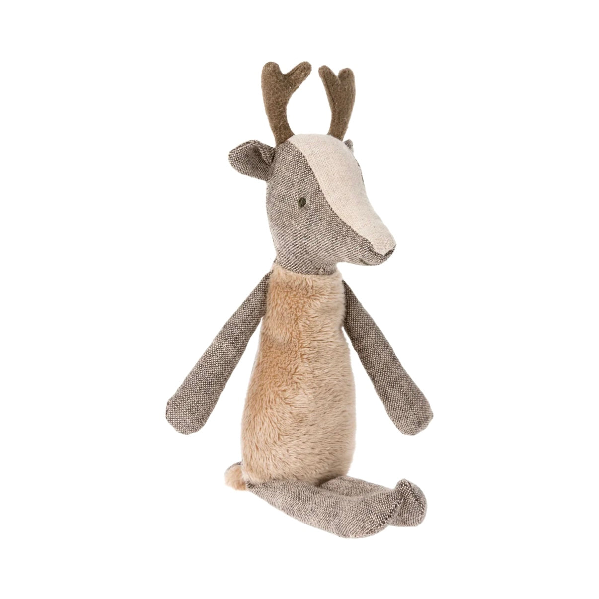 Maileg father deer toy sitting down