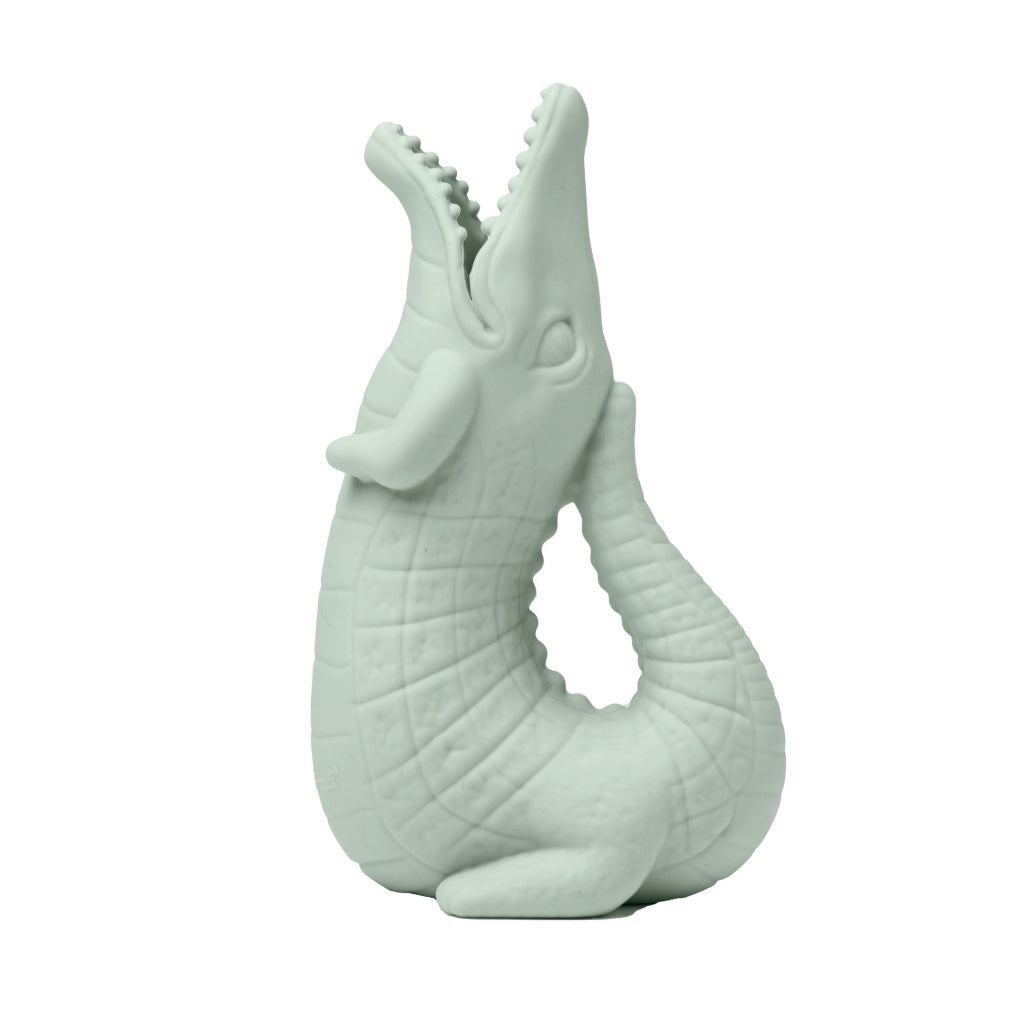 Scrunch Crocodile - Sage Green