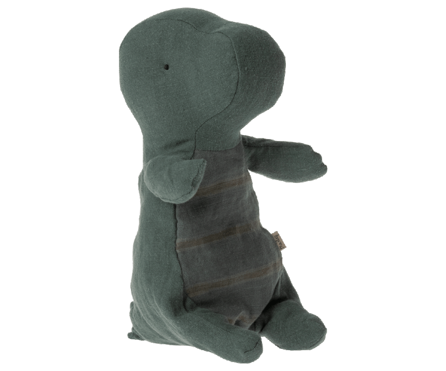 Maileg Gantosaurus Dinosaur in Egg - Dark Petrol (Small)