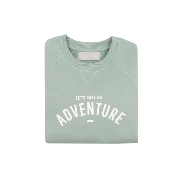 Sage ‘Let’s Have An Adventure’ Sweatshirt