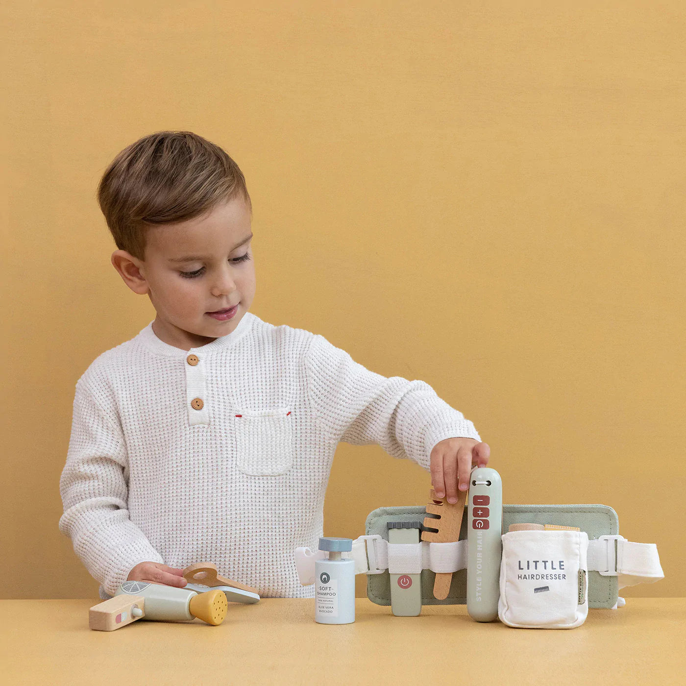 Little Dutch Wooden Hair Dresser Set
