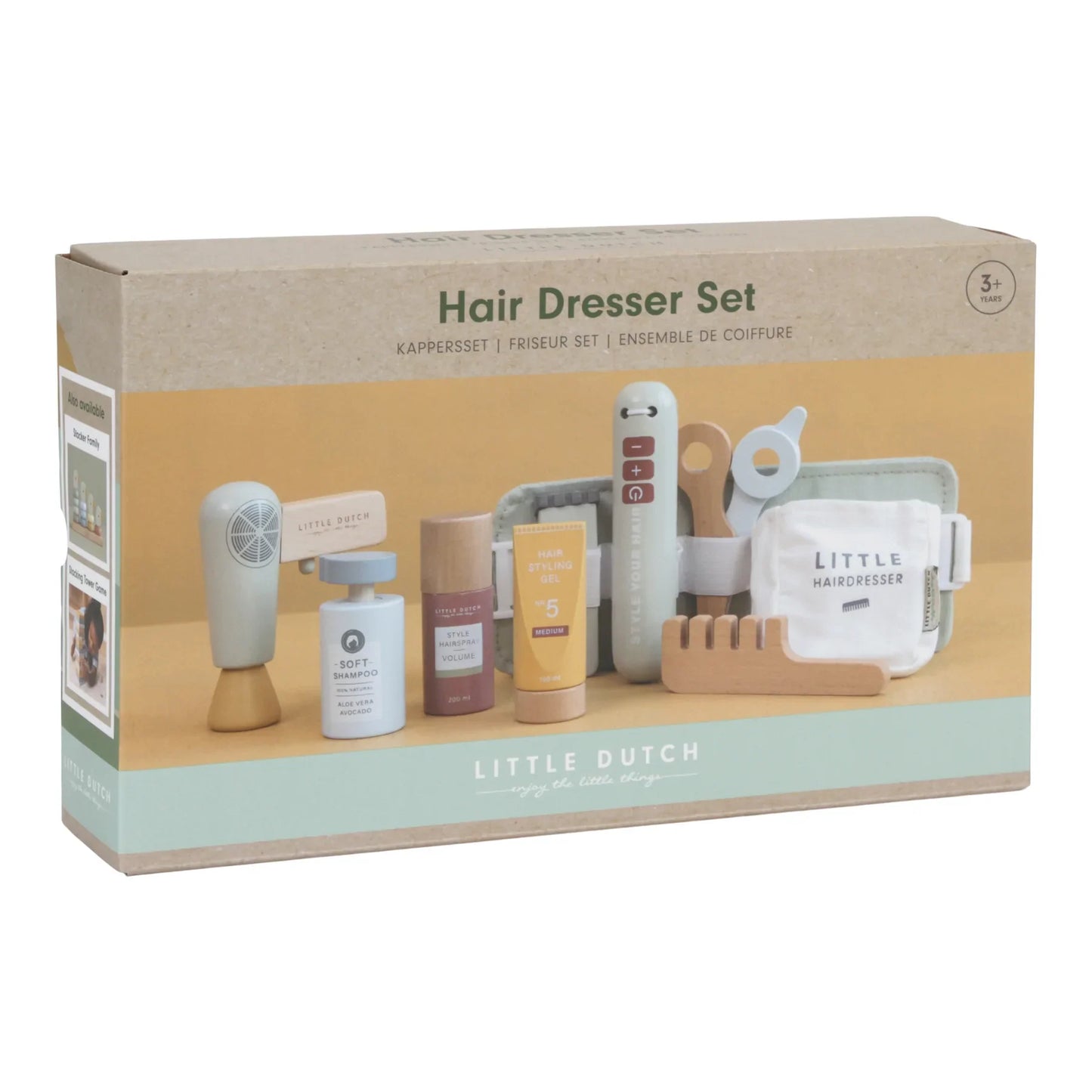Little Dutch Wooden Hair Dresser Set