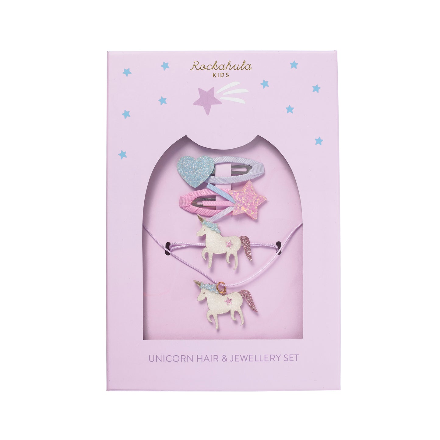 Unicorn Hair and Jewellery Gift Set