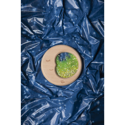 Petit Boum Sensory Toy Flow Moon (Yellow)