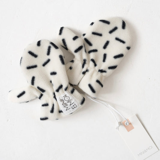 Mini & Moi Speckle Fleece Mittens