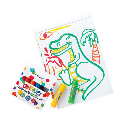 Ooly Chunkiest Paint Sticks - Classic Pack of 6