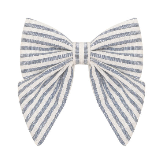 Seaside Stripe Bow