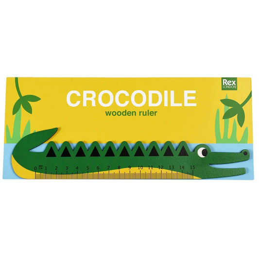 Wooden Crocodile Ruler