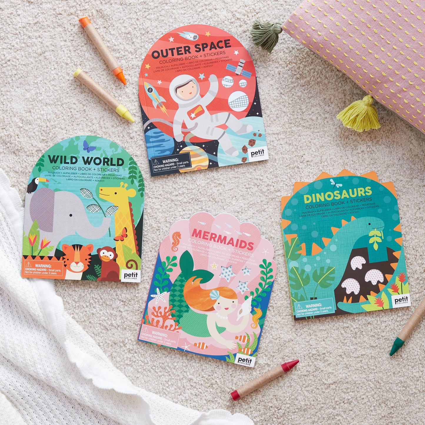 Mermaid Colouring Book and Stickers