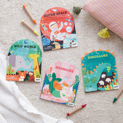 Mermaid Colouring Book and Stickers