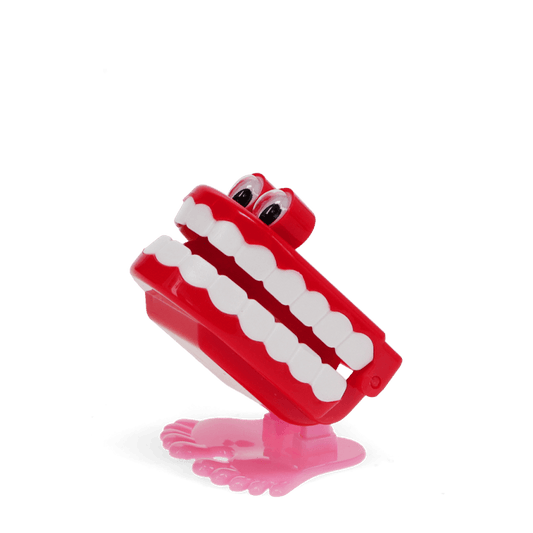 Wind up chattering teeth
