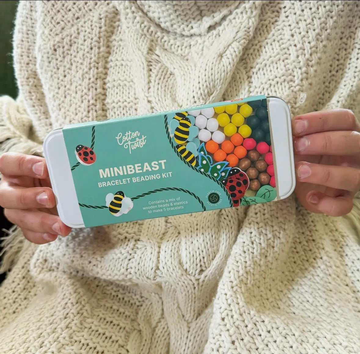 Make Your Own Minibeast Bracelet Tin
