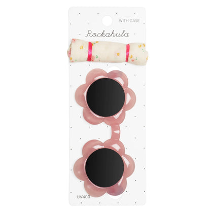 Spotty Pink Flower Sunglasses