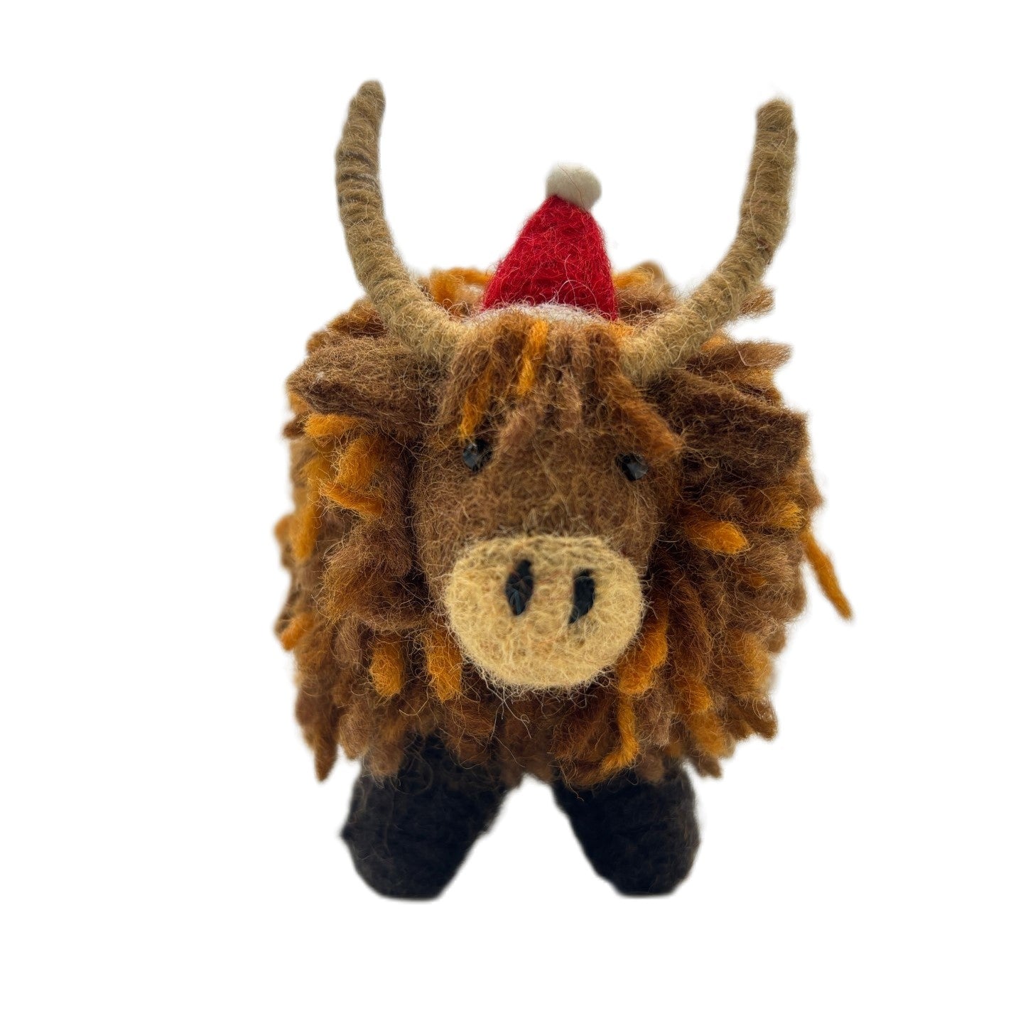 Highland Cow Christmas Tree Decoration
