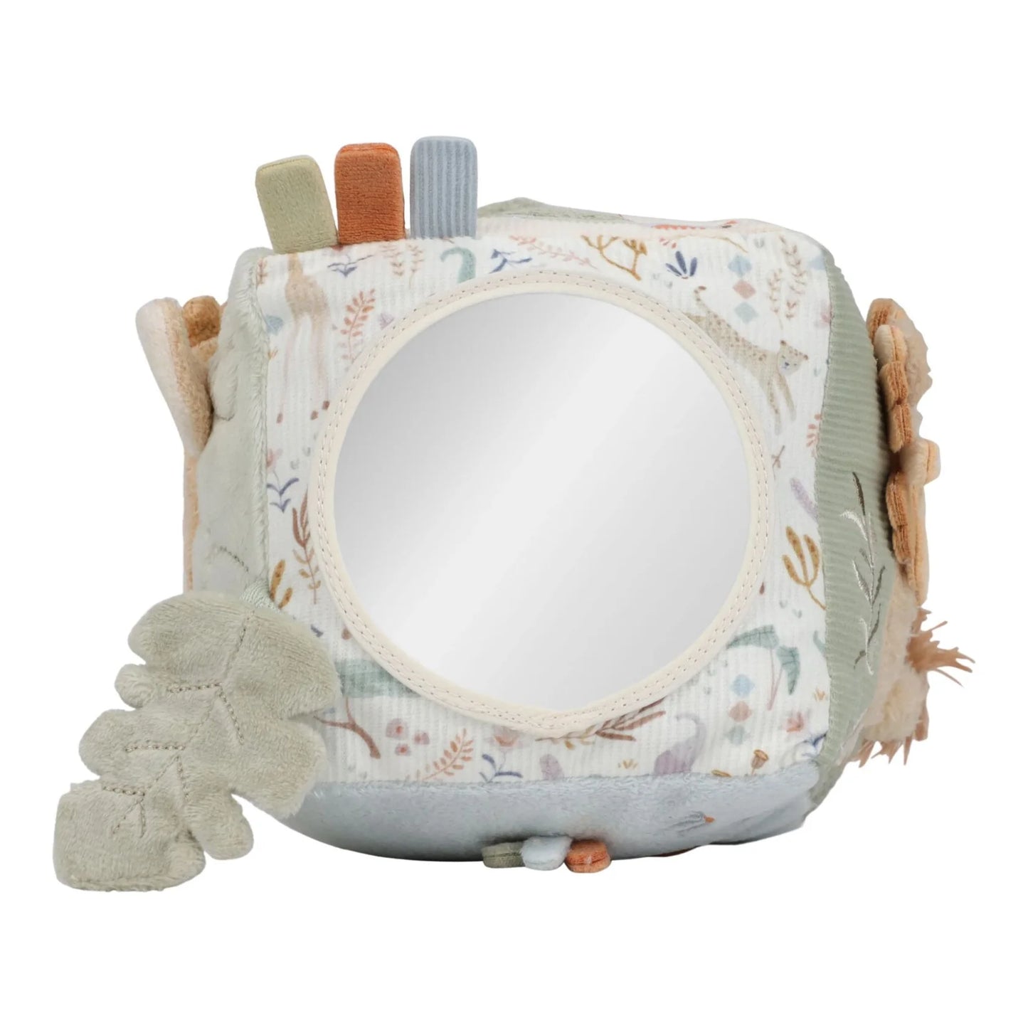 Little Dutch Soft Activity Cube - Safari Friends