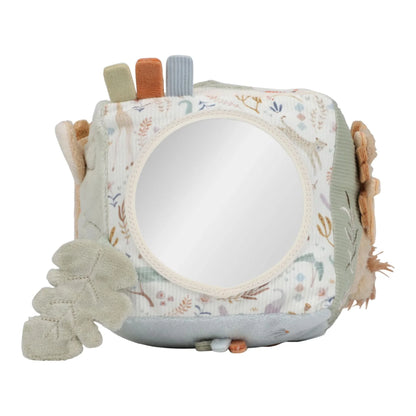 Little Dutch Soft Activity Cube - Safari Friends