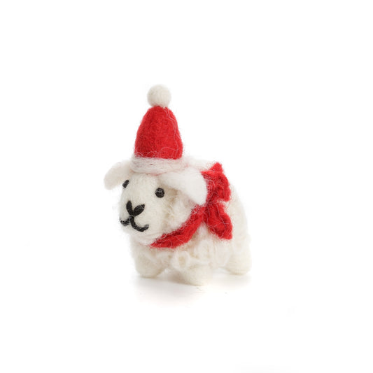 Mini Sheep Christmas Tree Decoration