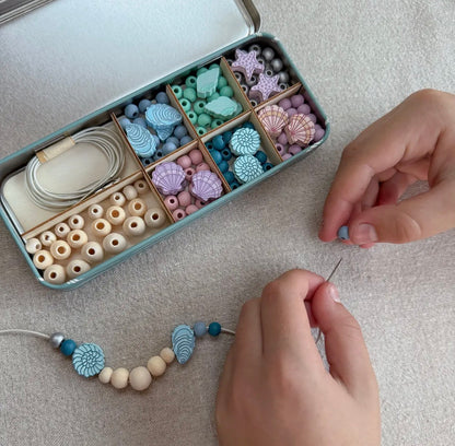 Make Your Own Seashell Bracelet Tin